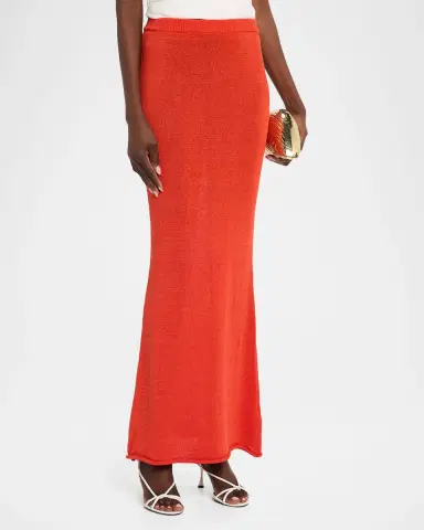 SEROYA Kora Knit Maxi Skirt | Thumbnail 4 SEROYA Kora Knit Maxi Skirt | Thumbnail 4