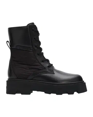 Moncler Aurea Quilted-Inset Leather Ankle Boots | Thumbnail 1 Moncler Aurea Quilted-Inset Leather Ankle Boots | Thumbnail 1