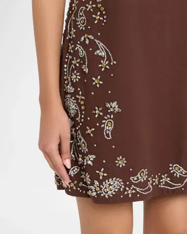 Elie Tahari Willow Beaded Shift Mini Dress | Thumbnail 5 Elie Tahari Willow Beaded Shift Mini Dress | Thumbnail 5