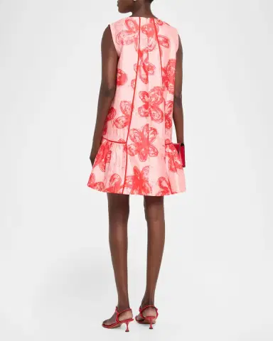 LOVEBIRDS Talis Floral-Print Flounce Mini Dress | Thumbnail 3 LOVEBIRDS Talis Floral-Print Flounce Mini Dress | Thumbnail 3
