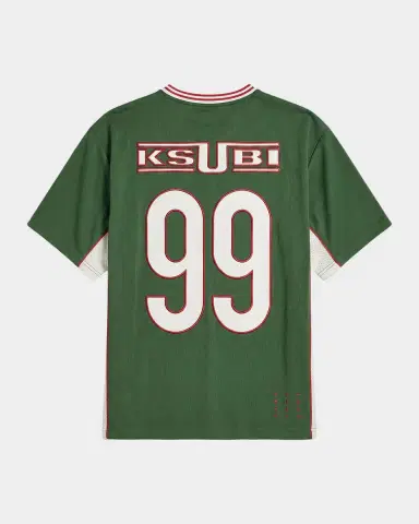Ksubi Jersey-Printed V-Neck T-Shirt | Thumbnail 5 Ksubi Jersey-Printed V-Neck T-Shirt | Thumbnail 5