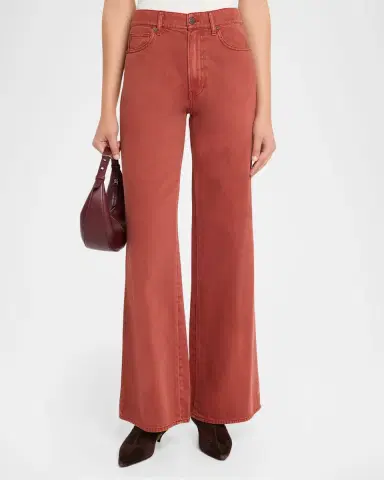 Veronica Beard Kasey Mid-Rise Wide-Leg Jeans | Thumbnail 4 Veronica Beard Kasey Mid-Rise Wide-Leg Jeans | Thumbnail 4