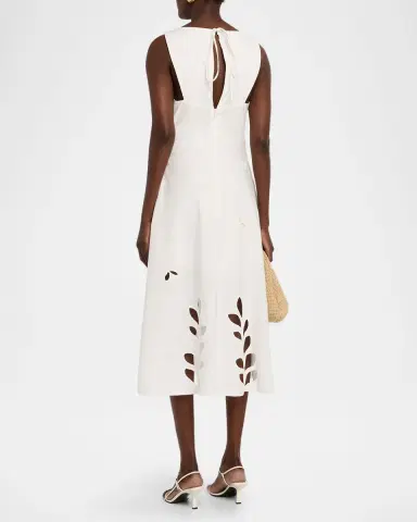 JBQ Zenna Embroidered Midi Dress | Thumbnail 3 JBQ Zenna Embroidered Midi Dress | Thumbnail 3