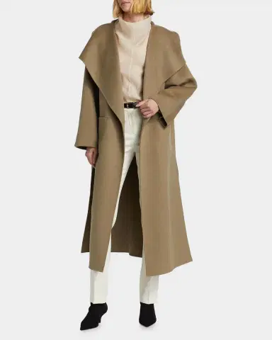 TOTEME Signature Wool-Cashmere Coat | Thumbnail 2 TOTEME Signature Wool-Cashmere Coat | Thumbnail 2