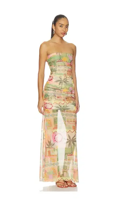 Amanda Uprichard Leo Maxi Dress | Thumbnail 2 Amanda Uprichard Leo Maxi Dress | Thumbnail 2