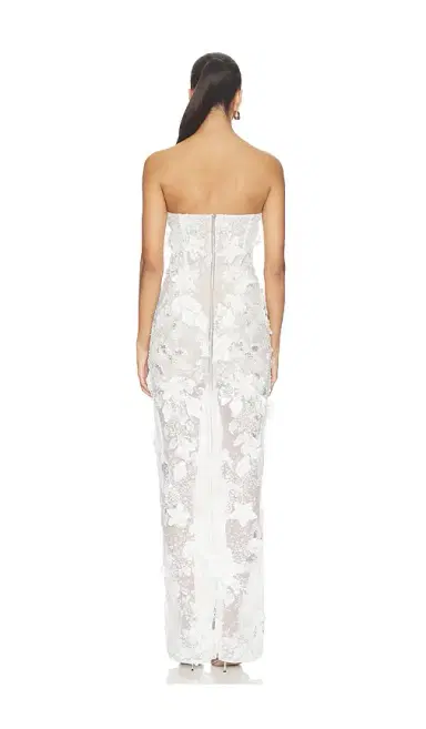Bronx and Banco Dahlia Bridal Strapless Maxi Dress | Thumbnail 3 Bronx and Banco Dahlia Bridal Strapless Maxi Dress | Thumbnail 3