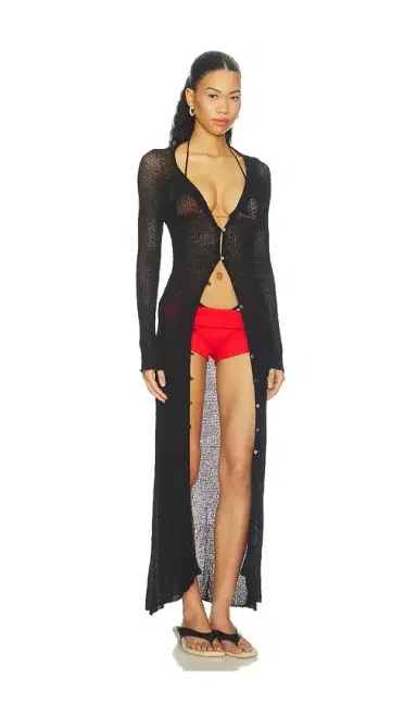 Indah Jolene Button Front Duster | Thumbnail 3 Indah Jolene Button Front Duster | Thumbnail 3