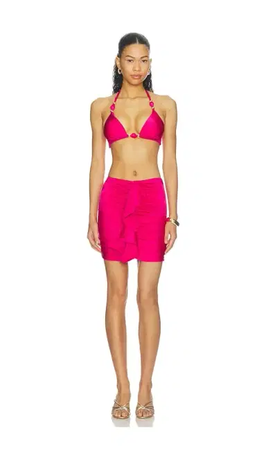 PatBo Aurora Lycra Mini Skirt | Thumbnail 5 PatBo Aurora Lycra Mini Skirt | Thumbnail 5