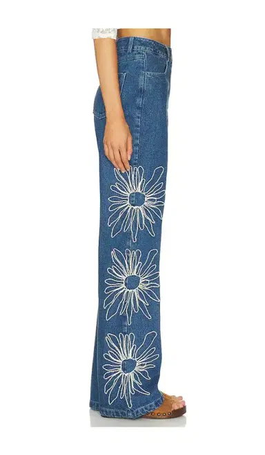 The Wolf Gang Amana Denim Flare Jean | Thumbnail 3 The Wolf Gang Amana Denim Flare Jean | Thumbnail 3