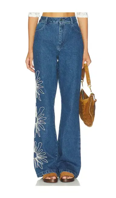 The Wolf Gang Amana Denim Flare Jean | Thumbnail 1 The Wolf Gang Amana Denim Flare Jean | Thumbnail 1