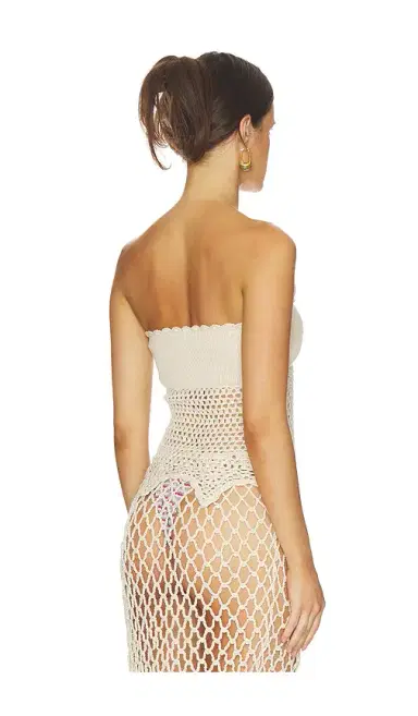 Frankies Bikinis Star Crochet Blouse | Thumbnail 3 Frankies Bikinis Star Crochet Blouse | Thumbnail 3