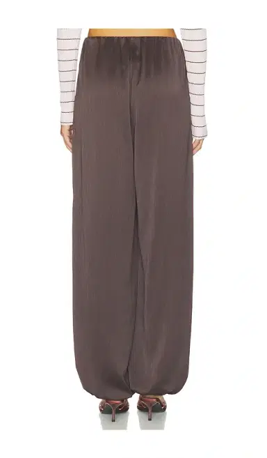 Vince Mid Waist Plisse Crinkle Pant | Thumbnail 4 Vince Mid Waist Plisse Crinkle Pant | Thumbnail 4