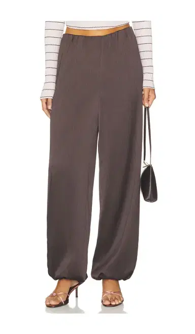 Vince Mid Waist Plisse Crinkle Pant | Thumbnail 1 Vince Mid Waist Plisse Crinkle Pant | Thumbnail 1