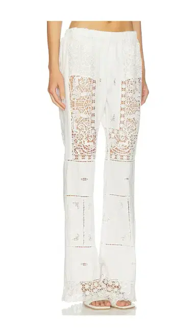 LoveShackFancy Lilo Pant | Thumbnail 2 LoveShackFancy Lilo Pant | Thumbnail 2