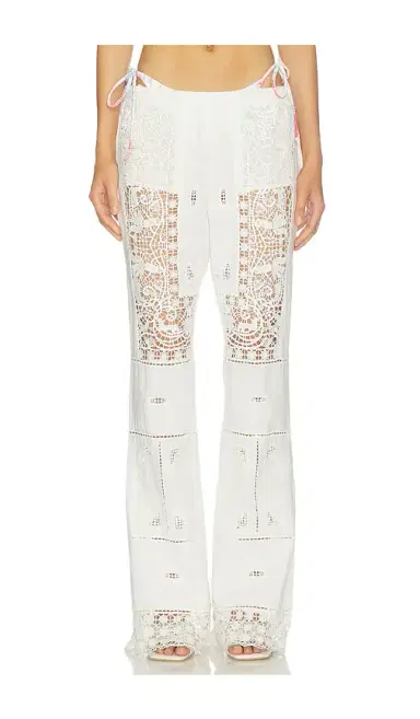 LoveShackFancy Lilo Pant | Thumbnail 1 LoveShackFancy Lilo Pant | Thumbnail 1
