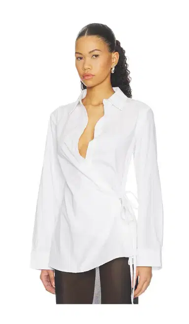 DL1961 Agnes Wrap Top | Thumbnail 2 DL1961 Agnes Wrap Top | Thumbnail 2