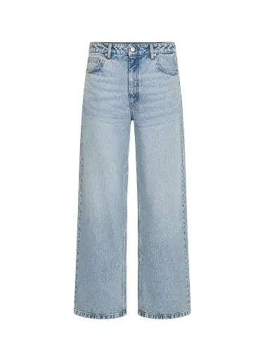 SEROYA Women's Keria Baggy Low-Rise Jeans - Coastline | Thumbnail 1 SEROYA Women's Keria Baggy Low-Rise Jeans - Coastline | Thumbnail 1
