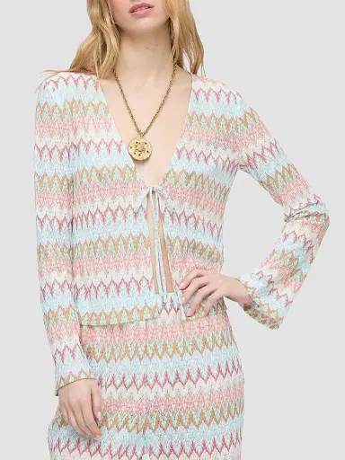 Hill House Home Women's The Delia Top - White Multi | Thumbnail 3 Hill House Home Women's The Delia Top - White Multi | Thumbnail 3