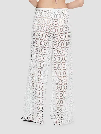Hill House Home Women's The Kaya Pool Pants - White Broderie | Thumbnail 7 Hill House Home Women's The Kaya Pool Pants - White Broderie | Thumbnail 7