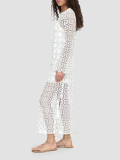 Hill House Home Women's The Eliza Dress - Blue Dahlia Lace | Thumbnail 2 Hill House Home Women's The Eliza Dress - Blue Dahlia Lace | Thumbnail 2