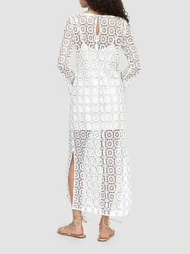 Hill House Home Women's The Eliza Dress - Blue Dahlia Lace | Thumbnail 3 Hill House Home Women's The Eliza Dress - Blue Dahlia Lace | Thumbnail 3