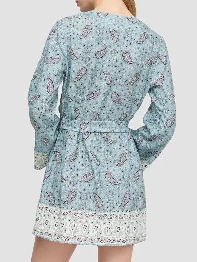 Hill House Home Women's The Magnolia Tunic Dress - Dusty Blue Gemstone | Thumbnail 4 Hill House Home Women's The Magnolia Tunic Dress - Dusty Blue Gemstone | Thumbnail 4