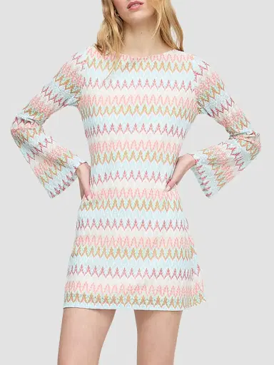 Hill House Home Women's The Nathalie Dress - White Multi | Thumbnail 3 Hill House Home Women's The Nathalie Dress - White Multi | Thumbnail 3
