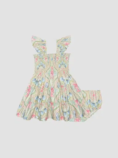 Hill House Home Baby Girl's, Little Girl's & Girl's Tiny Ellie Nap Dress - Sea Scroll | Thumbnail 2 Hill House Home Baby Girl's, Little Girl's & Girl's Tiny Ellie Nap Dress - Sea Scroll | Thumbnail 2
