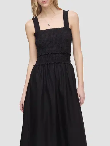 Hill House Home Women's The Azalea Maxi Nap Dress - Black | Thumbnail 3 Hill House Home Women's The Azalea Maxi Nap Dress - Black | Thumbnail 3