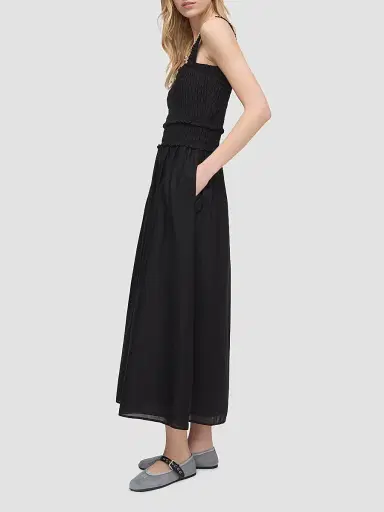Hill House Home Women's The Azalea Maxi Nap Dress - Black | Thumbnail 4 Hill House Home Women's The Azalea Maxi Nap Dress - Black | Thumbnail 4