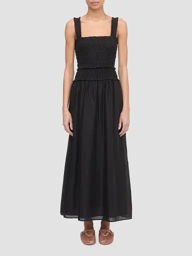Hill House Home Women's The Azalea Maxi Nap Dress - Black | Thumbnail 6 Hill House Home Women's The Azalea Maxi Nap Dress - Black | Thumbnail 6
