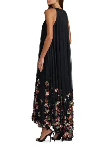 Mac Duggal Women's Sequin Trapeze Sleeveless Gown | Thumbnail 2 Mac Duggal Women's Sequin Trapeze Sleeveless Gown | Thumbnail 2