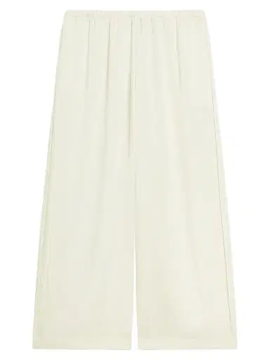 Theory Women's Satin Crop Pants - Lemongrass | Thumbnail 1 Theory Women's Satin Crop Pants - Lemongrass | Thumbnail 1
