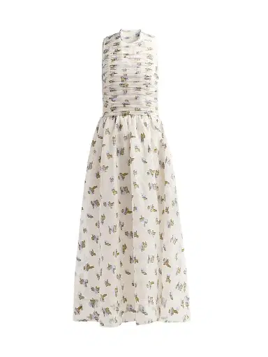 Ulla Johnson Women's Fleurine Floral Organza Maxi Dress | Thumbnail 1 Ulla Johnson Women's Fleurine Floral Organza Maxi Dress | Thumbnail 1