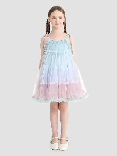 Mimi Tutu Little Girl's & Girl's Virelle Dress - Blue | Thumbnail 3 Mimi Tutu Little Girl's & Girl's Virelle Dress - Blue | Thumbnail 3