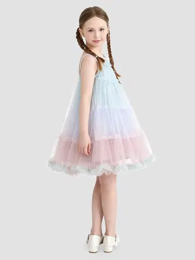 Mimi Tutu Little Girl's & Girl's Virelle Dress - Blue | Thumbnail 4 Mimi Tutu Little Girl's & Girl's Virelle Dress - Blue | Thumbnail 4