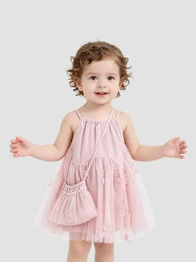 Mimi Tutu Baby Girl's & Little Girl's Mirelle Dress - Pink 36 Months | Thumbnail 3 Mimi Tutu Baby Girl's & Little Girl's Mirelle Dress - Pink 36 Months | Thumbnail 3