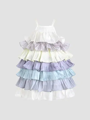 Mimi Tutu Little Girl's & Girl's Talia Dress - White | Thumbnail 2 Mimi Tutu Little Girl's & Girl's Talia Dress - White | Thumbnail 2