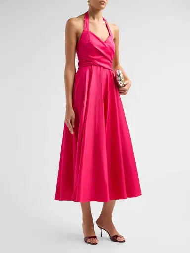BLACK HALO Women's Noelle Midi Dress - Cerise - Size 14 | Thumbnail 4 BLACK HALO Women's Noelle Midi Dress - Cerise - Size 14 | Thumbnail 4