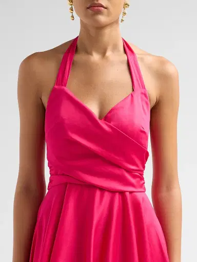 BLACK HALO Women's Noelle Midi Dress - Cerise - Size 14 | Thumbnail 5 BLACK HALO Women's Noelle Midi Dress - Cerise - Size 14 | Thumbnail 5