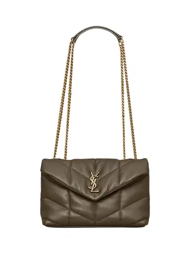 Saint Laurent Women's Puffer Toy Shoulder Bag in Quilted Lambskin | Thumbnail 1 Saint Laurent Women's Puffer Toy Shoulder Bag in Quilted Lambskin | Thumbnail 1