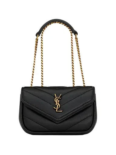 Saint Laurent Women's Loulou Micro Shoulder Bag | Thumbnail 1 Saint Laurent Women's Loulou Micro Shoulder Bag | Thumbnail 1