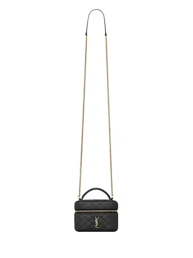 Saint Laurent Women's Gaby Micro Vanity Bag | Thumbnail 1 Saint Laurent Women's Gaby Micro Vanity Bag | Thumbnail 1