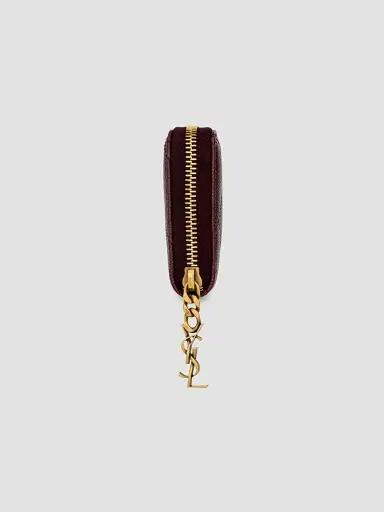 Saint Laurent Women's Cassandre Bijou Change Purse - Rouge Cabernet | Thumbnail 4 Saint Laurent Women's Cassandre Bijou Change Purse - Rouge Cabernet | Thumbnail 4