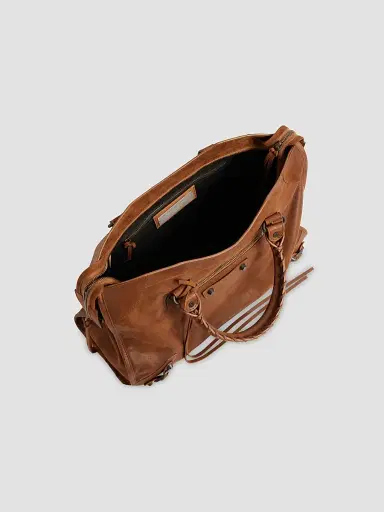 Balenciaga Women's Le City Tote Bag - Caramel | Thumbnail 3 Balenciaga Women's Le City Tote Bag - Caramel | Thumbnail 3