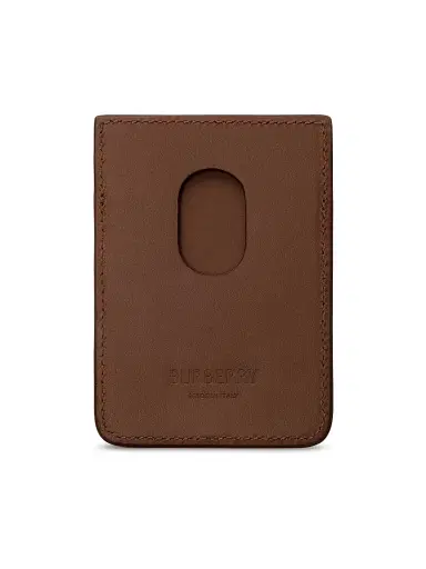 Burberry Men's MagSafe Check Leather Card Case | Thumbnail 2 Burberry Men's MagSafe Check Leather Card Case | Thumbnail 2