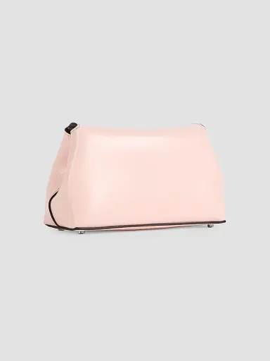 TOTEME Women's Mini T-Lock Naplack Leather Clutch | Thumbnail 2 TOTEME Women's Mini T-Lock Naplack Leather Clutch | Thumbnail 2