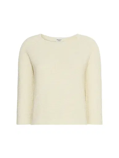Weekend Max Mara Women's Cotton Yarn Sweater - Ecru | Thumbnail 1 Weekend Max Mara Women's Cotton Yarn Sweater - Ecru | Thumbnail 1