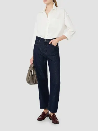 Weekend Max Mara Women's Boxy Cotton Poplin Shirt - White | Thumbnail 6 Weekend Max Mara Women's Boxy Cotton Poplin Shirt - White | Thumbnail 6