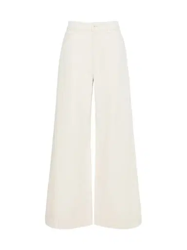 Weekend Max Mara Women's Cotton Bull Denim Jeans - Ecru | Thumbnail 1 Weekend Max Mara Women's Cotton Bull Denim Jeans - Ecru | Thumbnail 1